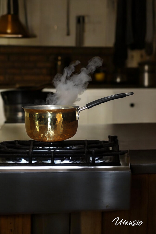 Brass SaucePan with lid