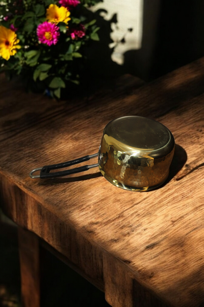 Brass SaucePan with lid