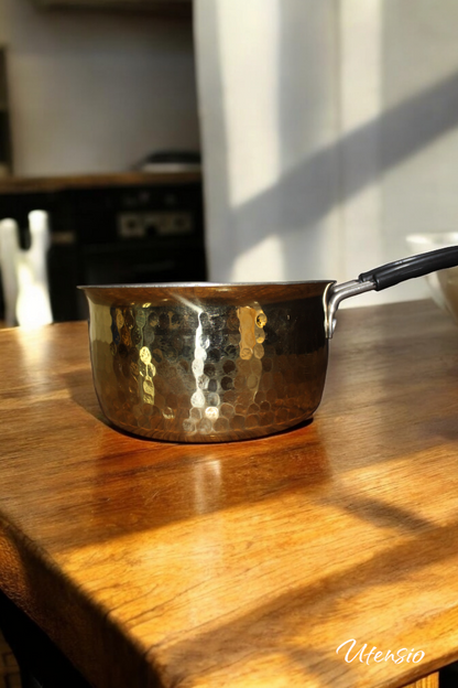 Brass SaucePan with lid