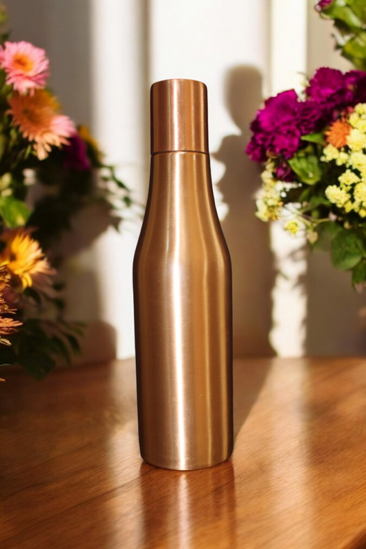 Utensio Copper Wine Bottle Plain - UTENSIO-THE CHOICE OF ARTISANS