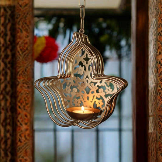 Shadow Chain Hanging TEALIGHT