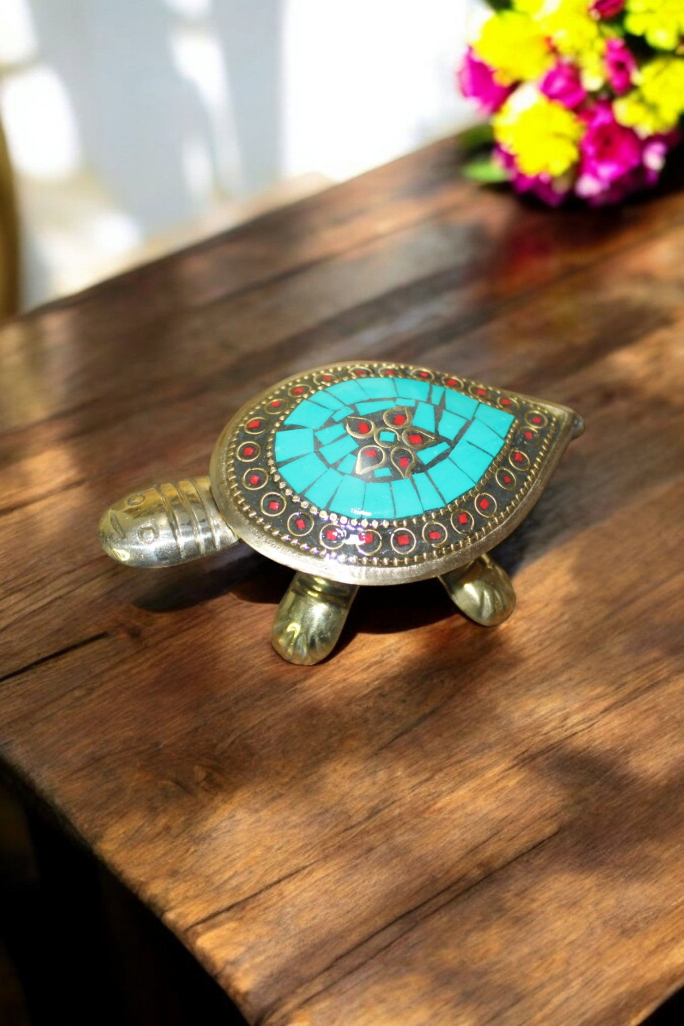 Brass Antique Tortoise (Wish Fulfilling)